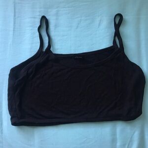 Crop top, unpadded bra, under shirt